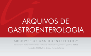 Logomarca do periódico: Arquivos de Gastroenterologia