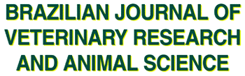 Logomarca do periódico: Brazilian Journal of Veterinary Research and Animal Science
