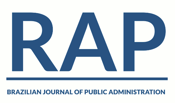 Logomarca do periódico: Revista de Administração Pública