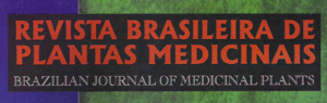 Logomarca do periódico: Revista Brasileira de Plantas Medicinais