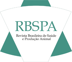 Logomarca do periódico: Revista Brasileira de Saúde e Produção Animal