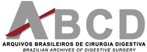 Logomarca do periódico: ABCD. Arquivos Brasileiros de Cirurgia Digestiva (São Paulo)