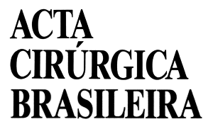 Logo do periódico Acta Cirúrgica Brasileira