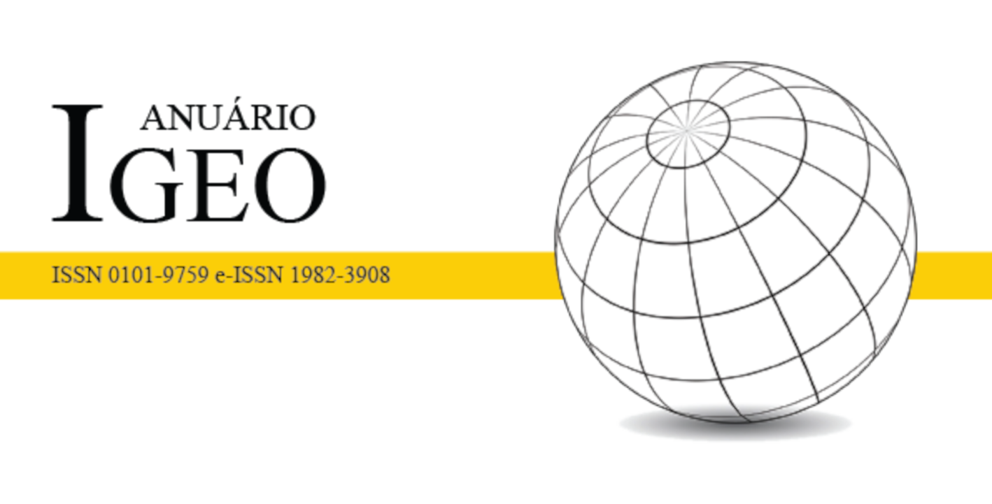 Logomarca do periódico: Anuário do Instituto de Geociências
