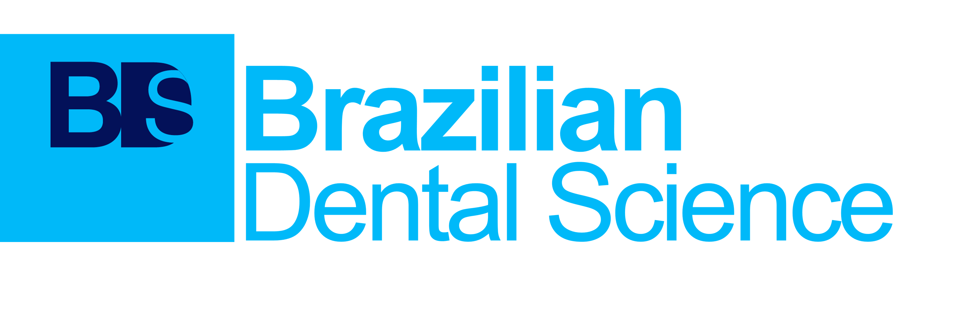 Logomarca do periódico: Brazilian Dental Science