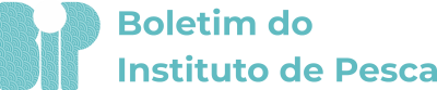 Logomarca do periódico: Boletim do Instituto de Pesca