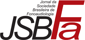 Logomarca do periódico: Jornal da Sociedade Brasileira de Fonoaudiologia