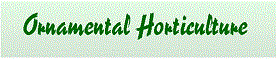 Logomarca do periódico: Ornamental Horticulture