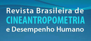 Logomarca do periódico: Revista Brasileira de Cineantropometria & Desempenho Humano