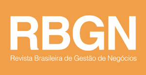 Logomarca do periódico: Revista Brasileira de Gestão de Negócios