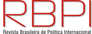 Logomarca do periódico: Revista Brasileira de Política Internacional