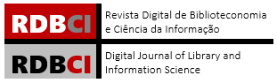 Logomarca do periódico: RDBCI: Revista Digital de Biblioteconomia e Ciência da Informação