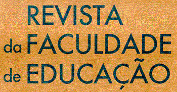 Logomarca do periódico: Revista da Faculdade de Educação