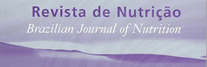 Logomarca do periódico: Revista de Nutrição