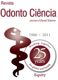 Logomarca do periódico: Revista Odonto Ciência