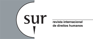 Logomarca do periódico: Sur. Revista Internacional de Direitos Humanos